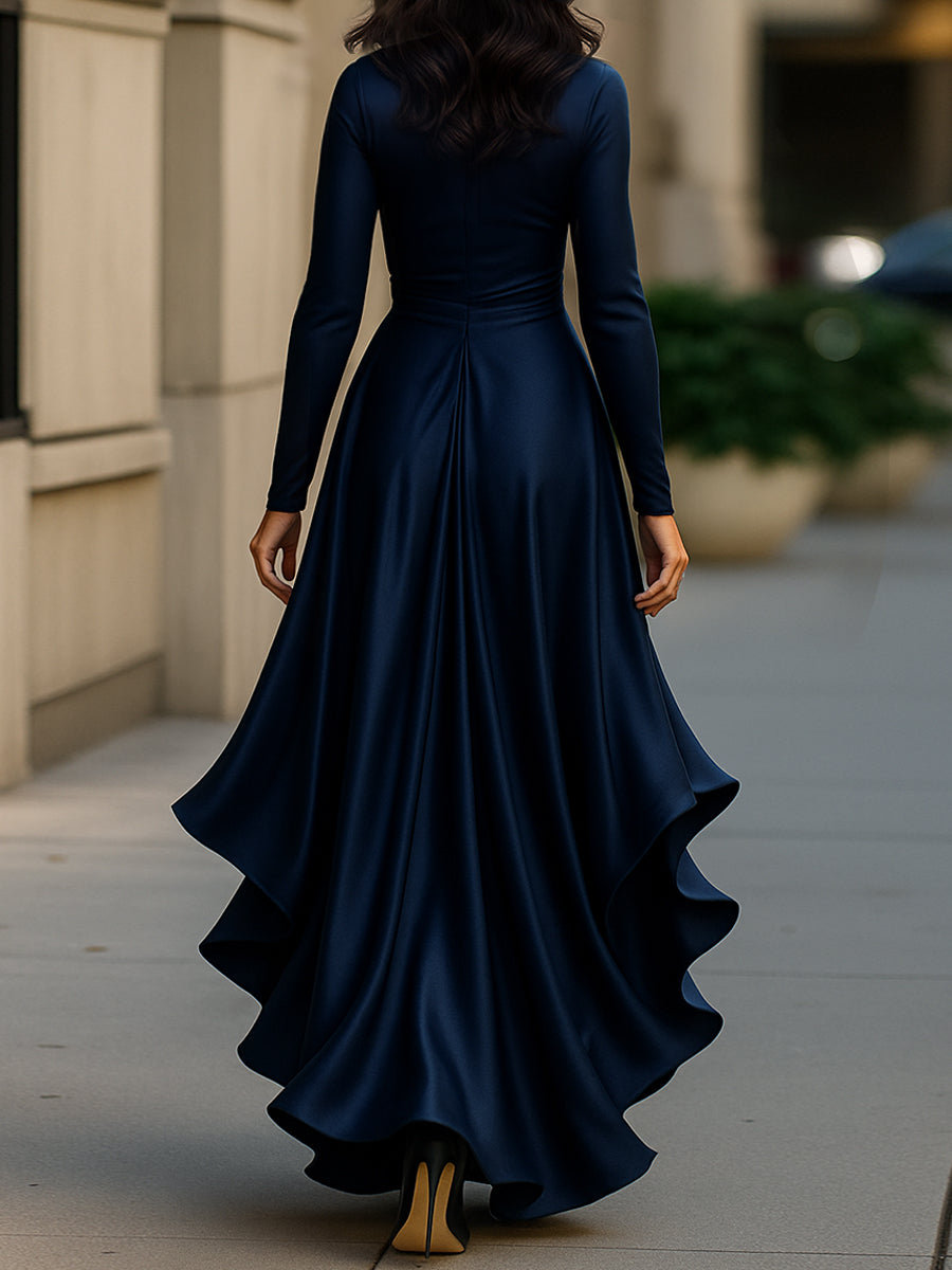 INDALECIA | Vestido largo de volantes
