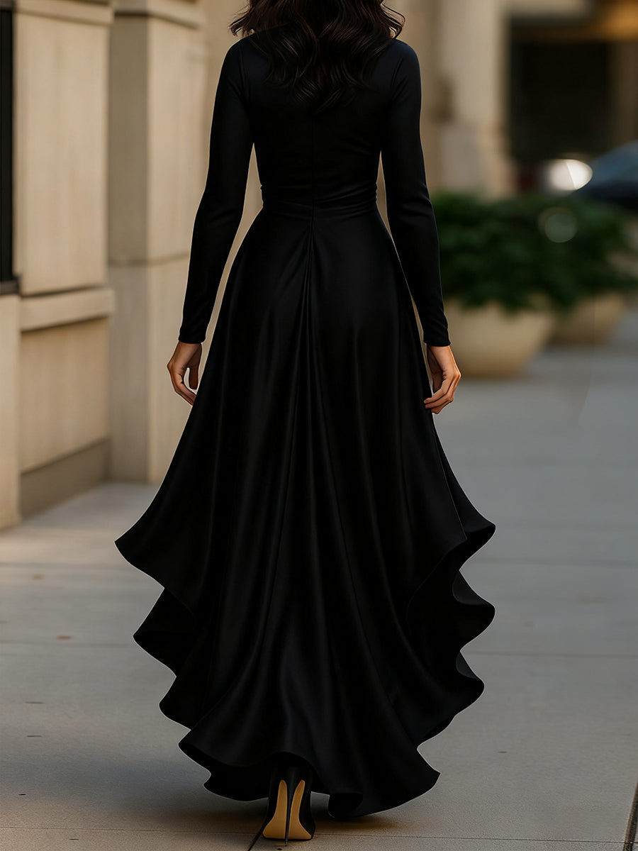 INDALECIA | Vestido largo de volantes