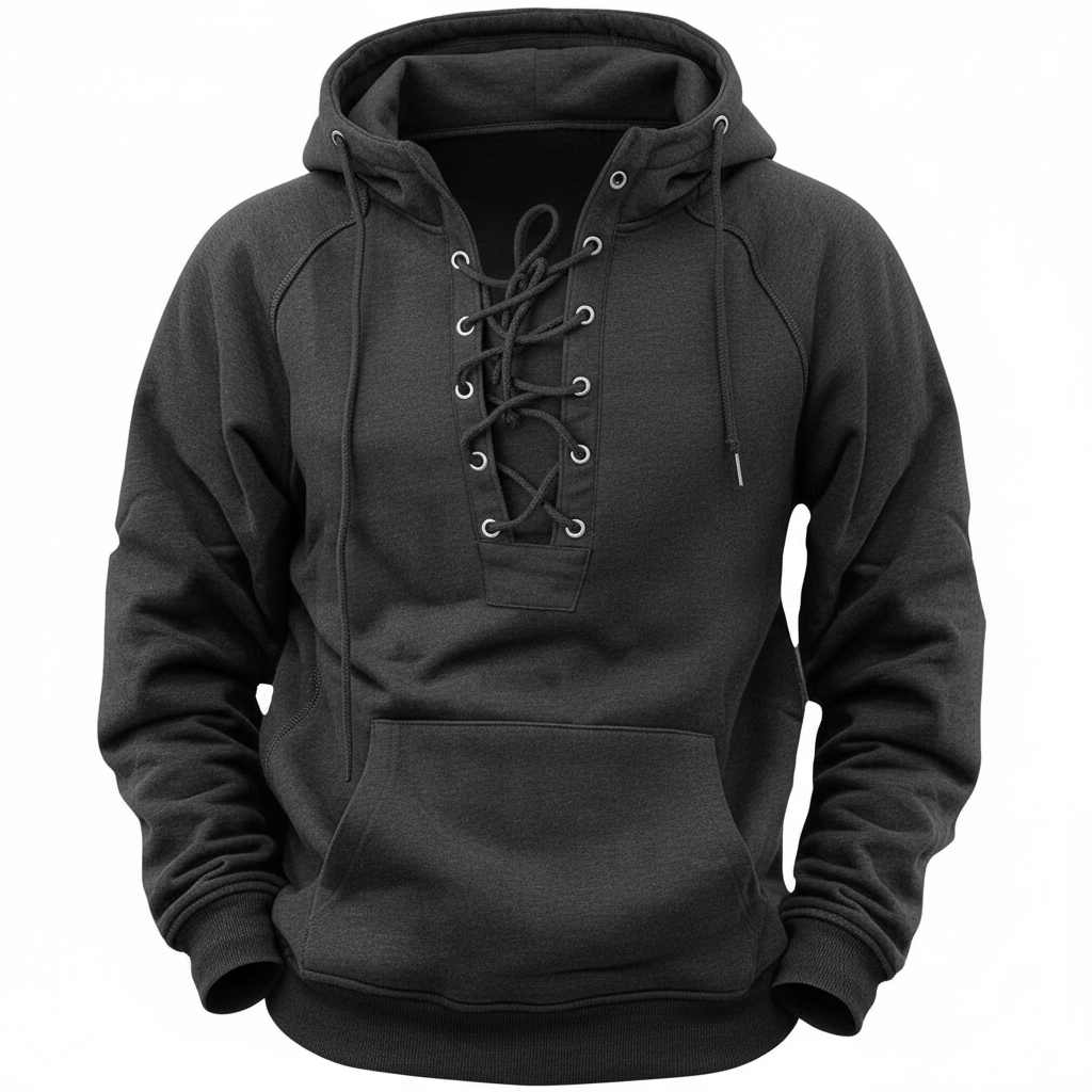 Sudadera cortavientos con capucha premium
