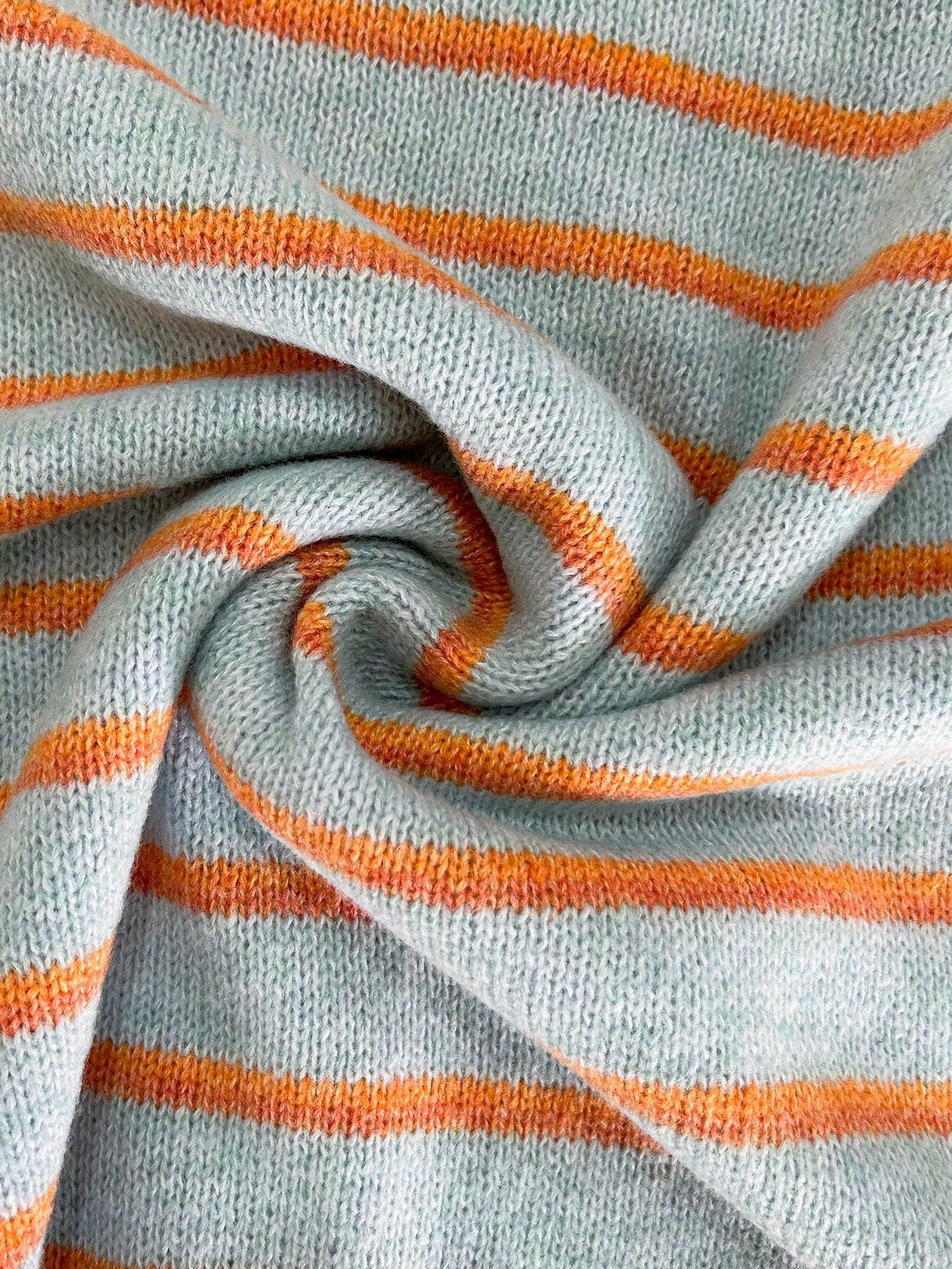 JOAQUINA | Chaqueta de punto de rayas de corte relajado