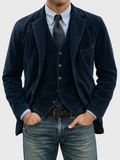 Tommy™ | Set de 2 piezas: blazer y chaleco