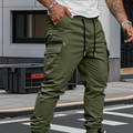 Vanguard Pantalones cargo con cintura elástica