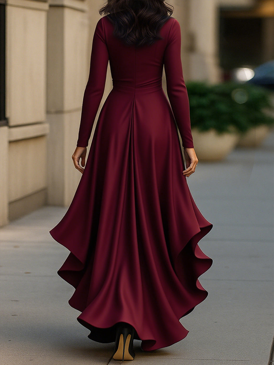 INDALECIA | Vestido largo de volantes