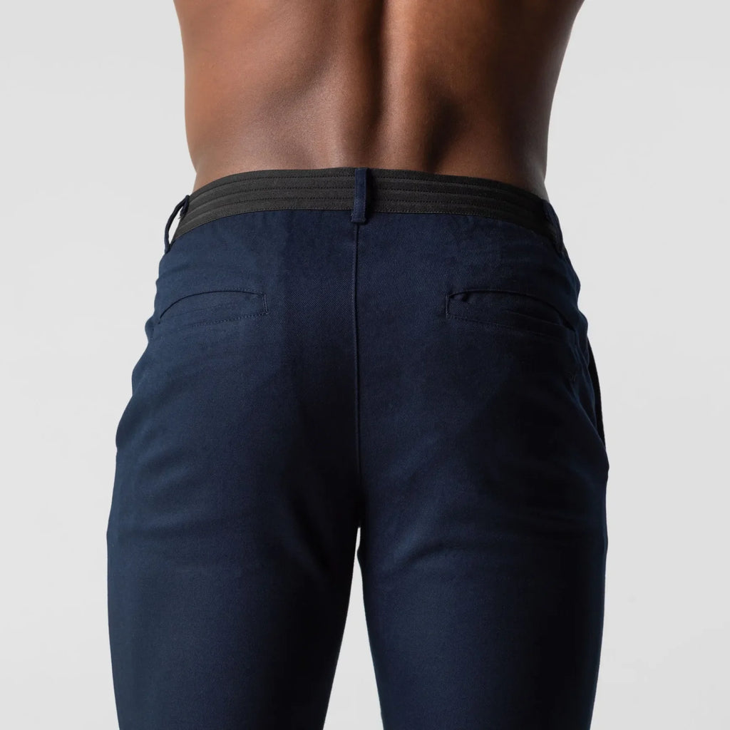 Pantalón chino elástico premium