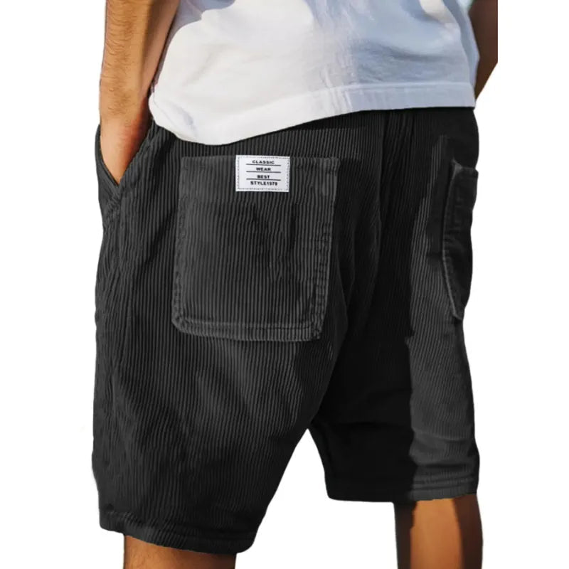 Pantalones cortos de terciopelo