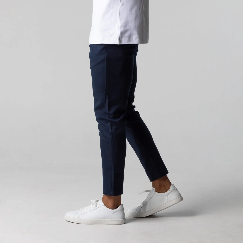 Pantalón chino elástico premium