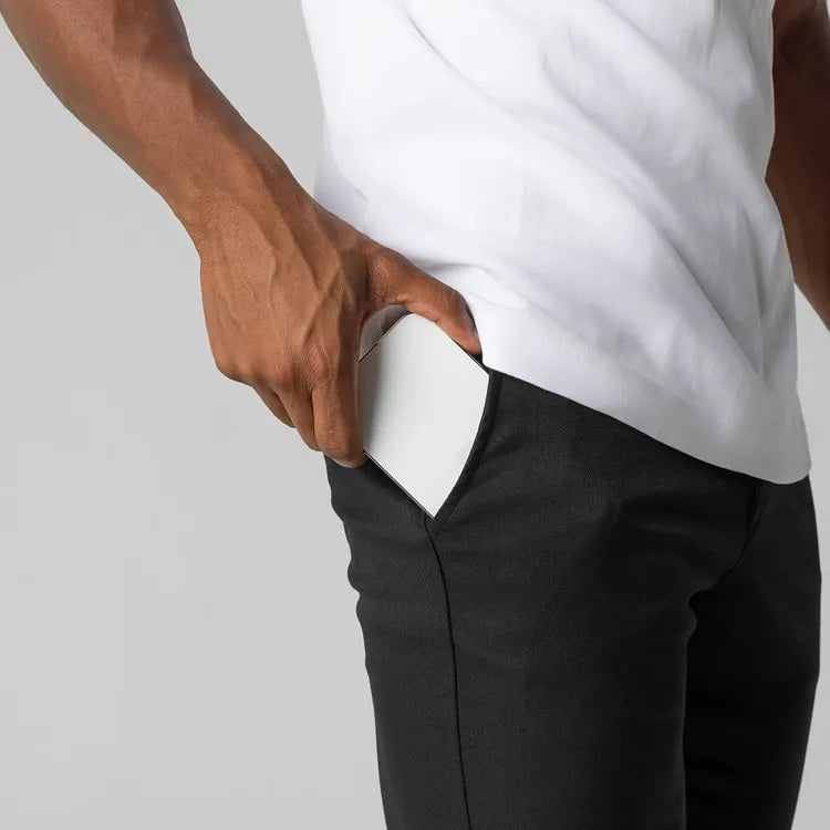 Pantalón chino elástico premium