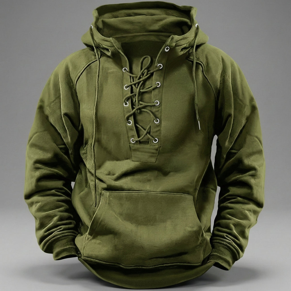 Sudadera cortavientos con capucha premium