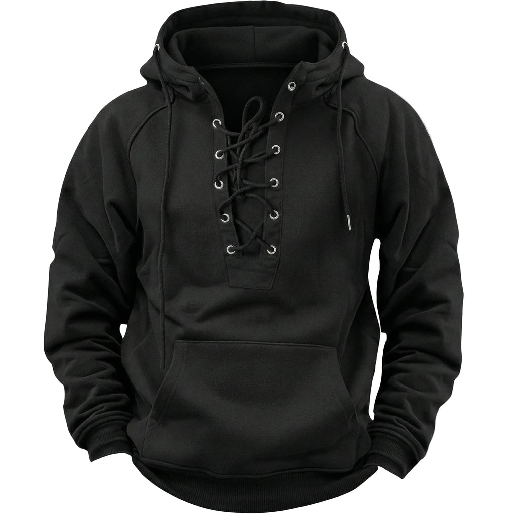 Sudadera cortavientos con capucha premium