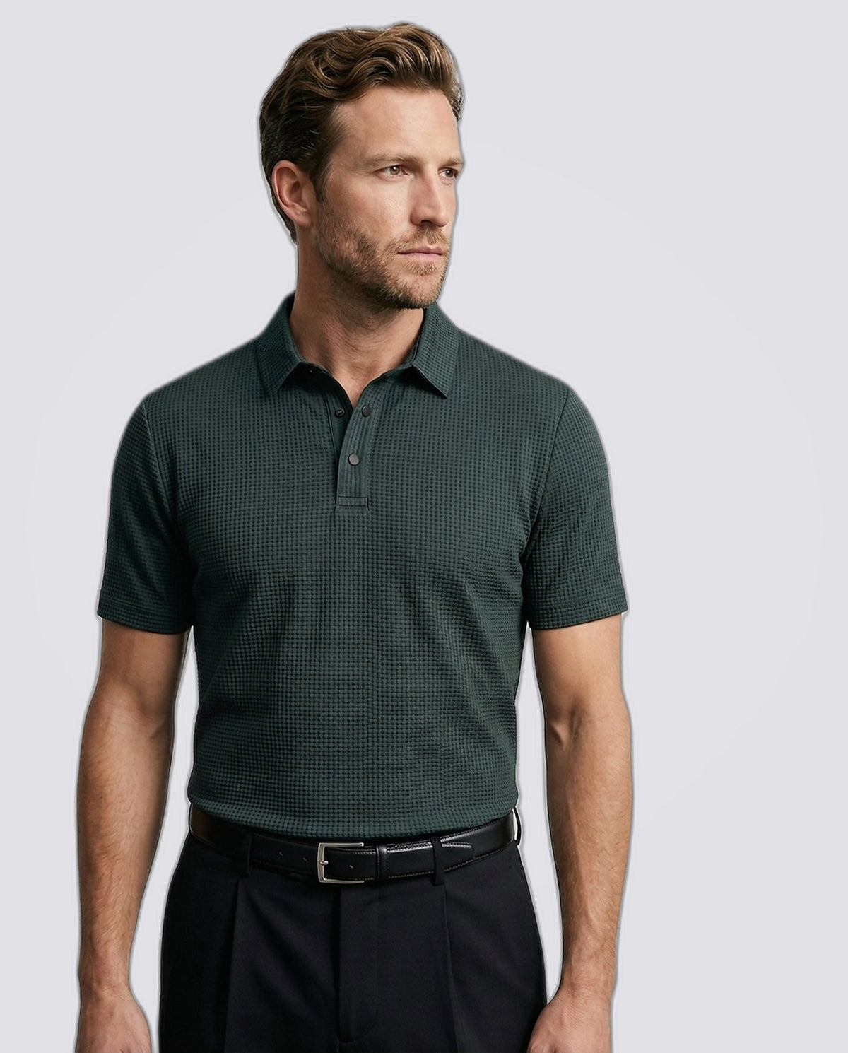 Polo de tejido refrescante