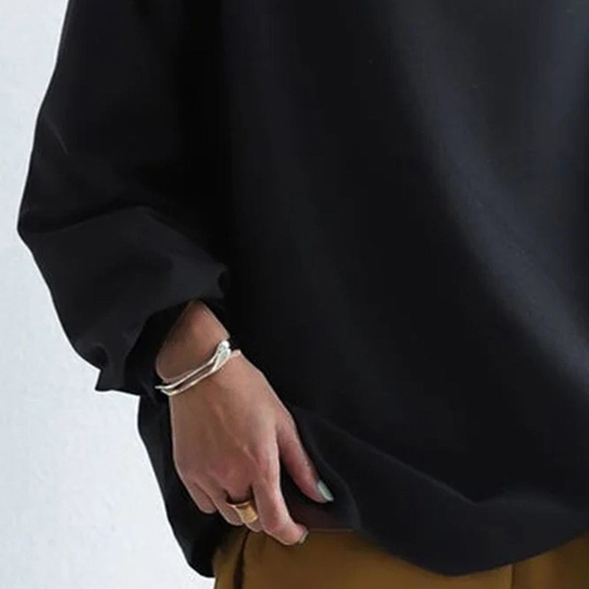 MAXIMINA | Camiseta de cuello alto y corte holgado
