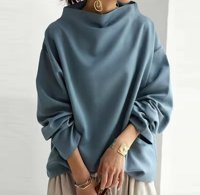 MAXIMINA | Camiseta de cuello alto y corte holgado