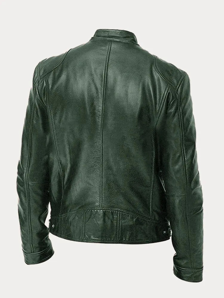 Chaqueta de cuero exclusiva