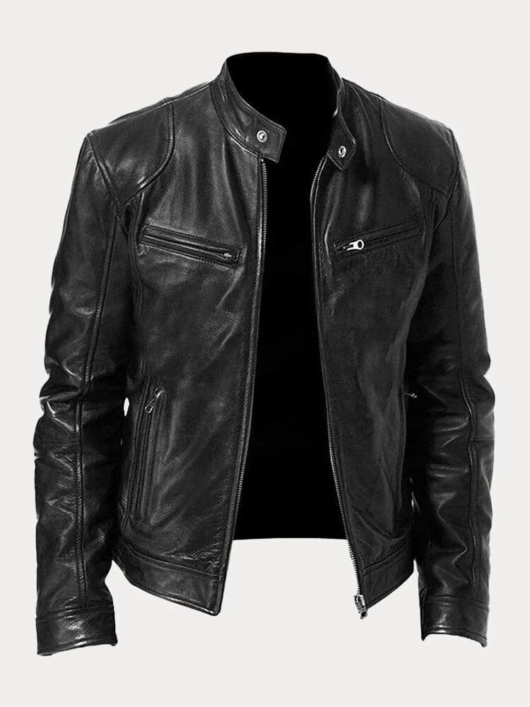 Chaqueta de cuero exclusiva