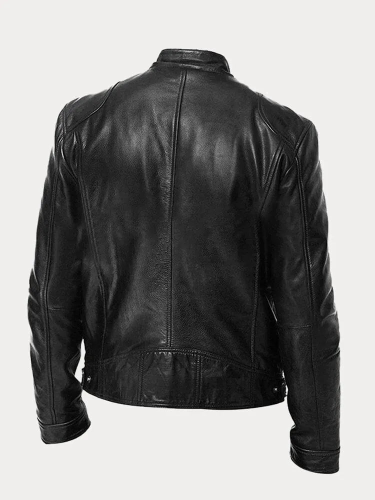 Chaqueta de cuero exclusiva
