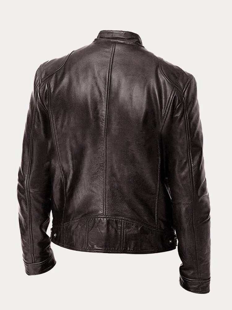 Chaqueta de cuero exclusiva