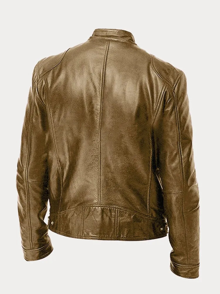 Chaqueta de cuero exclusiva