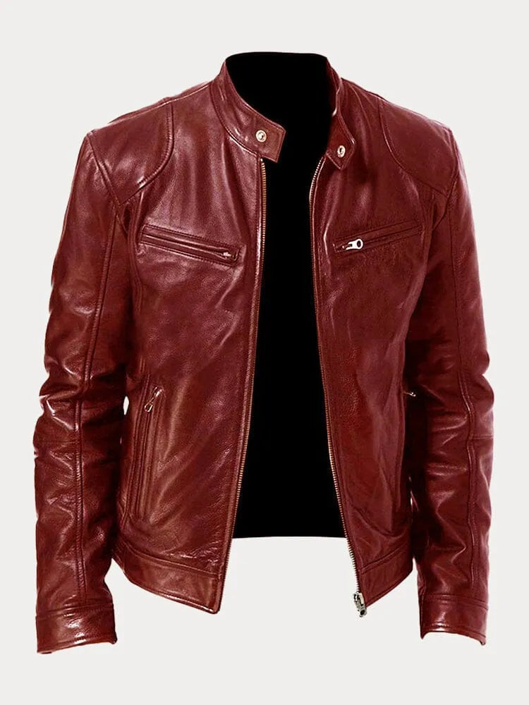 Chaqueta de cuero exclusiva