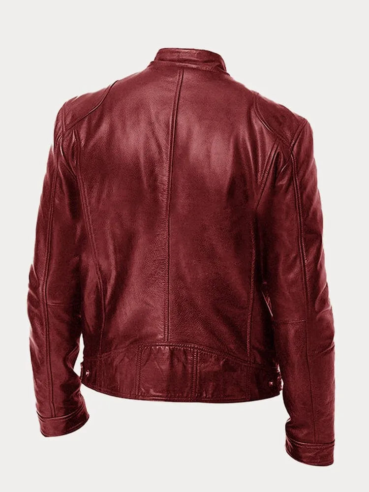 Chaqueta de cuero exclusiva