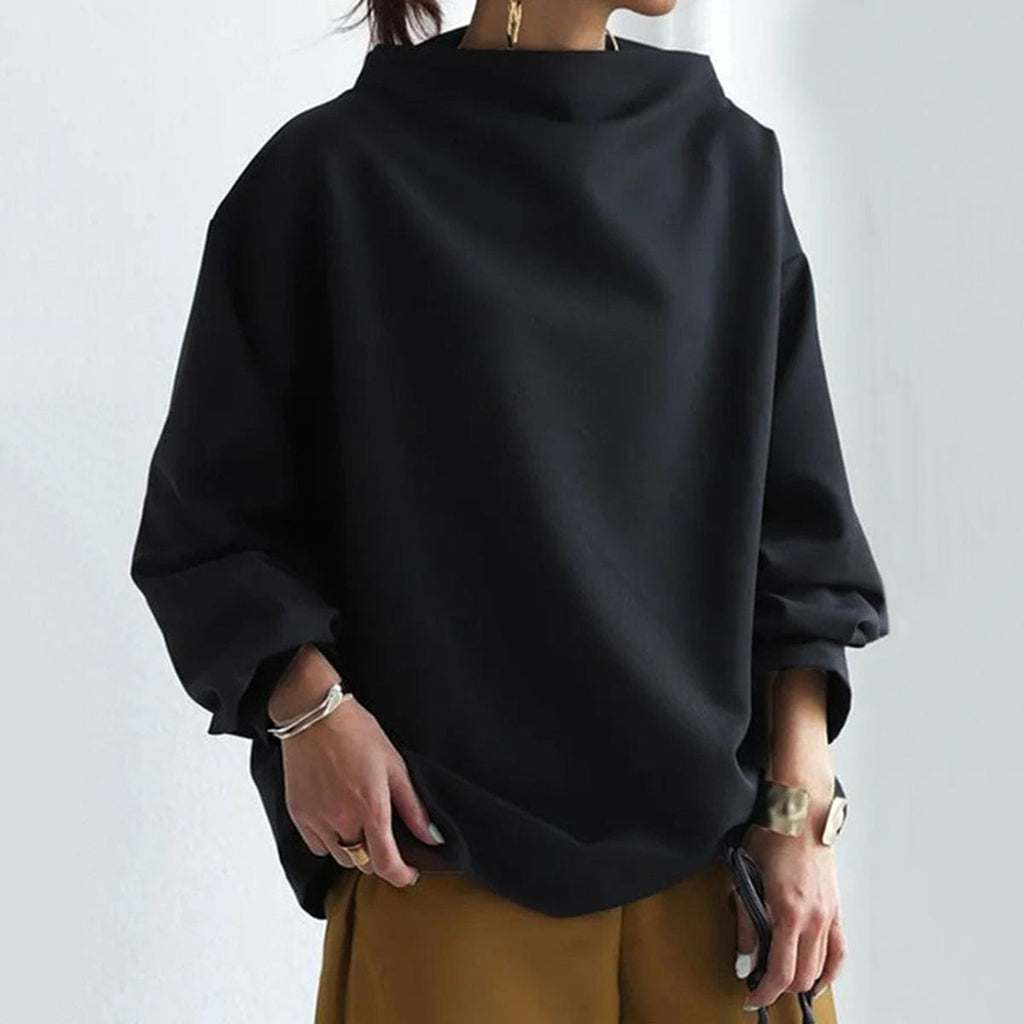 MAXIMINA | Camiseta de cuello alto y corte holgado