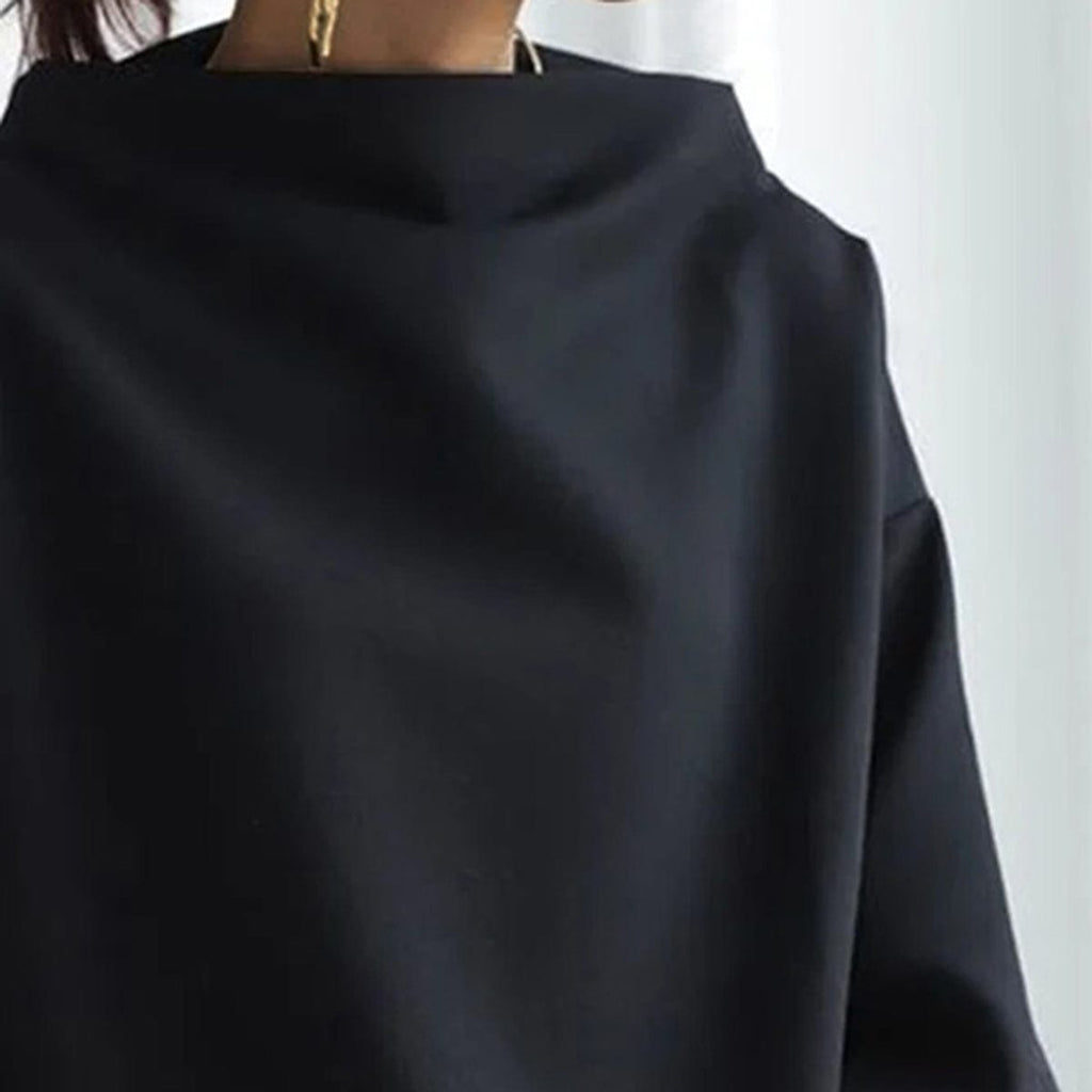 MAXIMINA | Camiseta de cuello alto y corte holgado