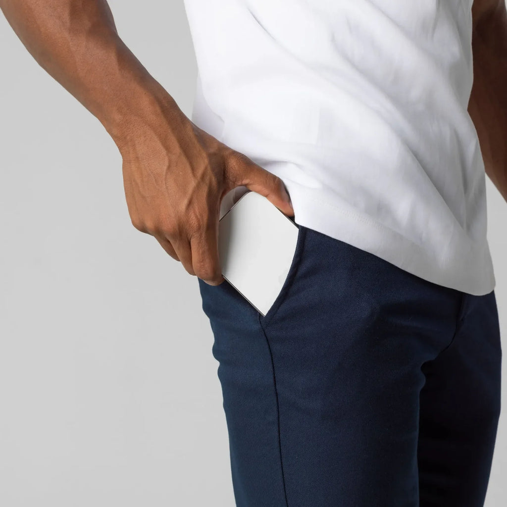 Pantalón chino elástico premium