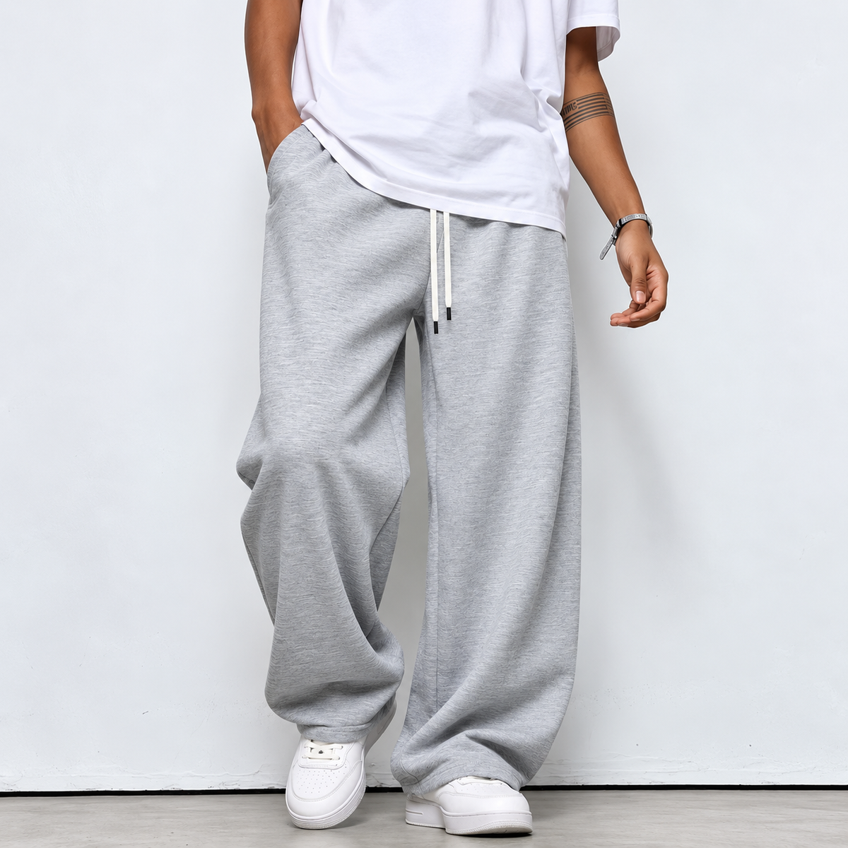 Pantalón Ancho con Estilo Atemporal