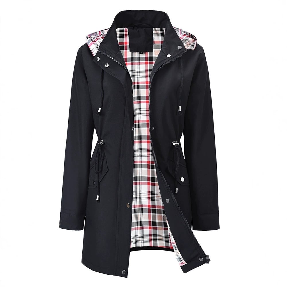 VIRTUDES | Chubasquero impermeable 3 en 1 con capucha desmontable