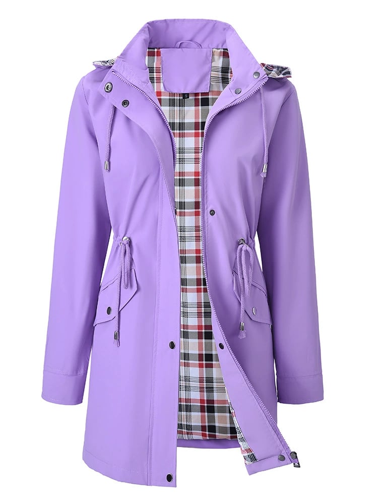 VIRTUDES | Chubasquero impermeable 3 en 1 con capucha desmontable