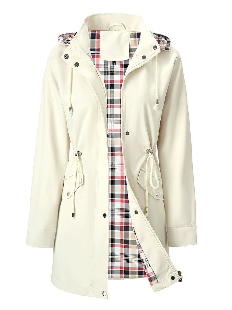 VIRTUDES | Chubasquero impermeable 3 en 1 con capucha desmontable