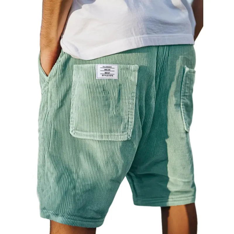 Pantalones cortos de terciopelo