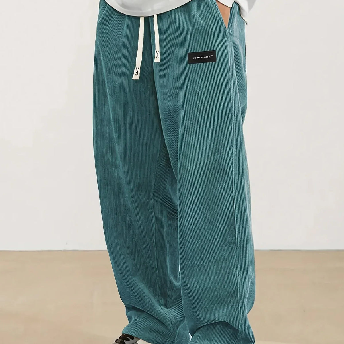 Pantalón de Corte Recto y Relajado