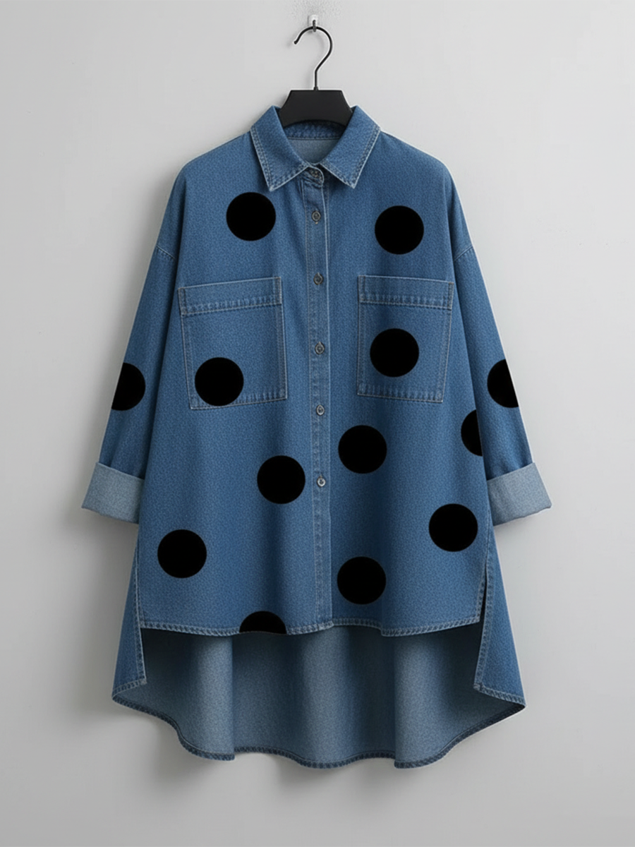NORBERTA | Sobrecamisa de lunares