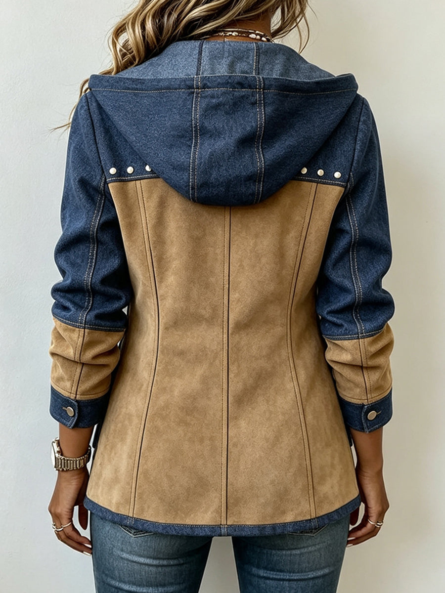 BERNABELA | Chaqueta bicolor de inspiración western