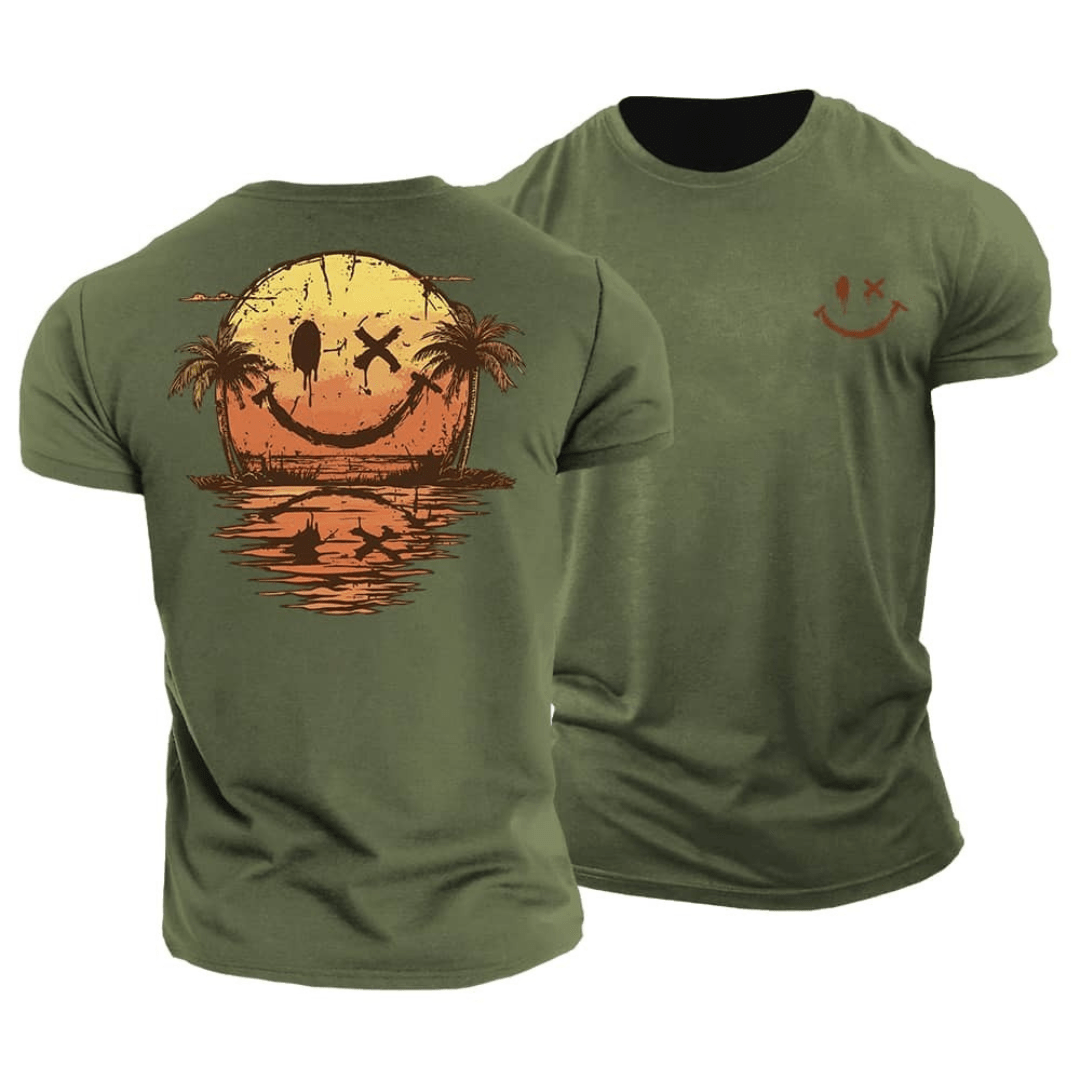 Camiseta de vibras del atardecer