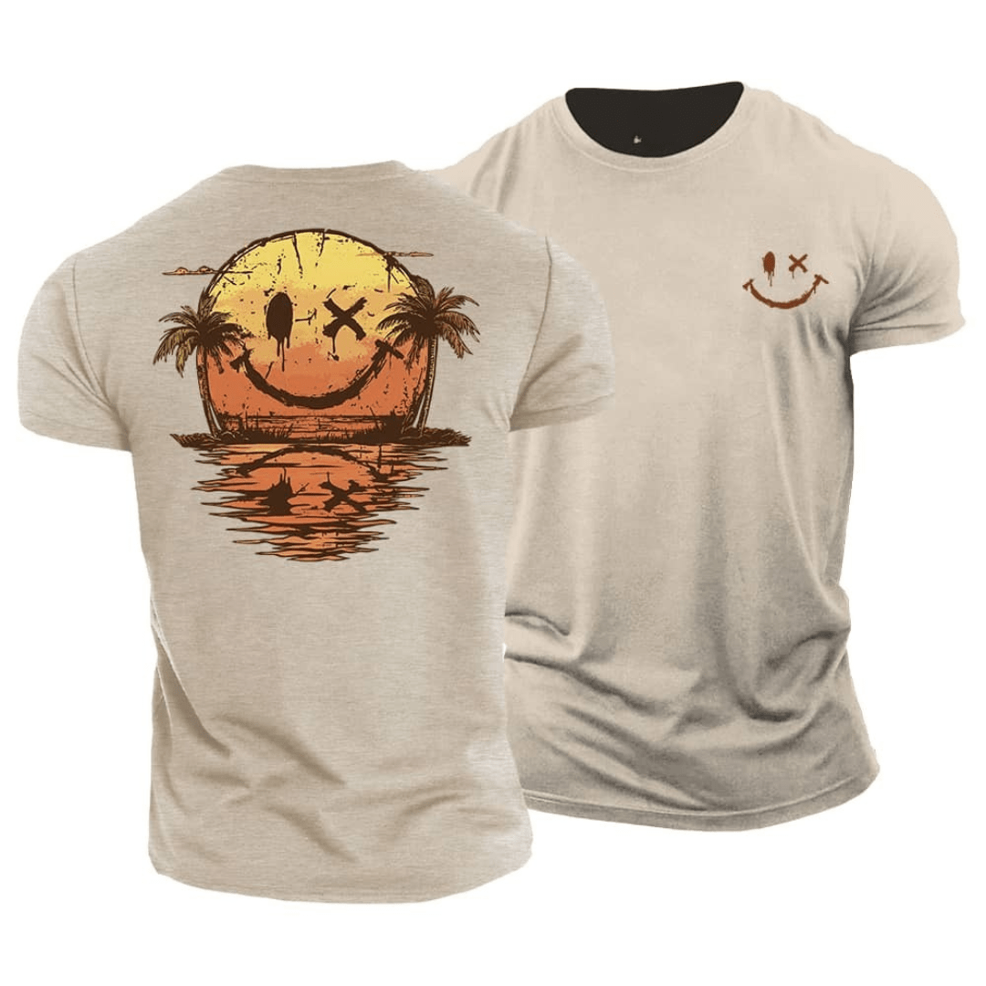 Camiseta de vibras del atardecer