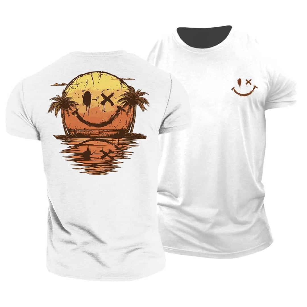 Camiseta de vibras del atardecer