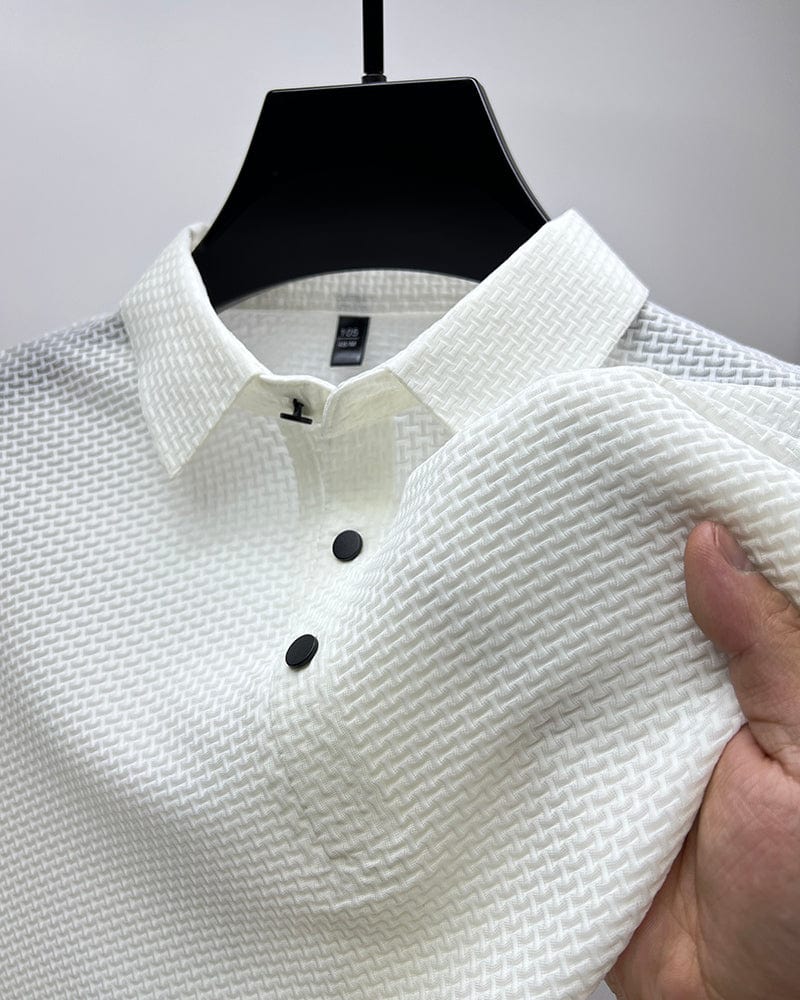 Polo de tejido refrescante