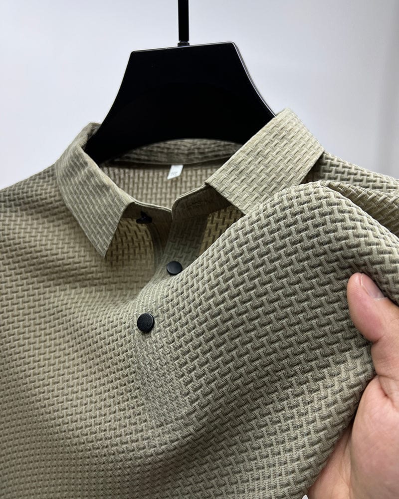 Polo de tejido refrescante